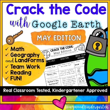 Preview of Crack the Code: May Edition : Google Earth Challenge for Teams or Whole Class