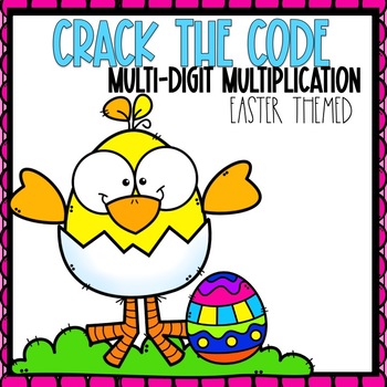 Crack the Code Math Easter Edition Multiplication - Primary Playground