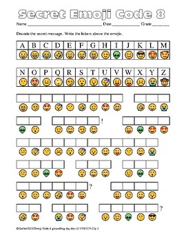 Crack the Code Secret Emoji Code 8 Groundhog Day UNIQUE CODES! by Brian ...