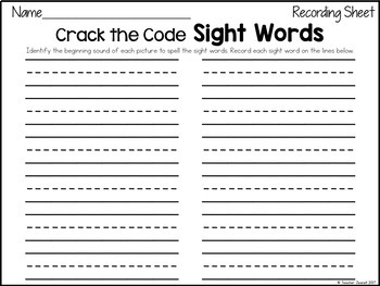 journeys kindergarten sight word list