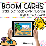 Crack the Code Sight Words | Boom Cards™