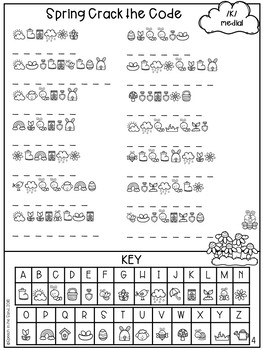 Free Printable Crack the Code Worksheet - kiddoworksheets