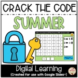Crack the Code (Summer) CODING {Google Slides™}