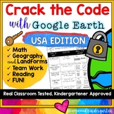 Crack the Code: USA Edition : Google Earth Virtual Field T