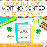 Crack the Code | Writing Center | March Literacy Center | 