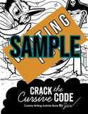 Crack the Cursive Code: Cursive Writing Activity Book SAMPLE