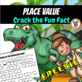 Crack the Fun Fact Printable & Digital Place Value Worksheet
