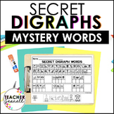 Digraphs Secret Words - Crack the Code Phonemic Awareness 