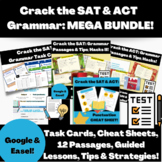 Crack the SAT & ACT BUNDLE: Task Cards, Cheat Sheets, Less