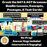 Crack the SAT/ACT Grammar Bundle: Lessons, Concepts, Passa