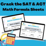 Crack the SAT & ACT: Math Formula Cheat Sheets!