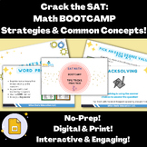 Crack the Digital SAT: Math BOOTCAMP w/ Strategies & Commo