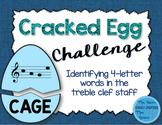Cracked Egg Challenge: Identifying Four-Letter Words in th