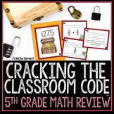 Cracking the Classroom Code™ Grade 5 Math Review Escape Ro