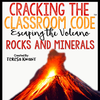 Preview of Cracking the Classroom Code™ Rocks and Minerals Science Escape Room
