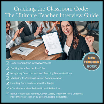 Preview of Cracking the Classroom Code: The Ultimate Teacher Interview Guide
