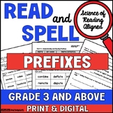 Prefix Activities |Phonics Activities | Science of Reading