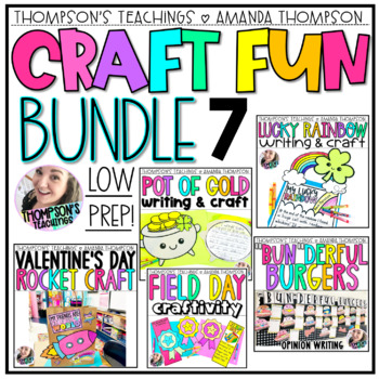 Preview of Craft Bundle 7 | Spring Crafts and more