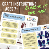 Craft Kit Instruction Bundle