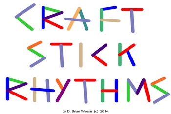 Preview of Craft Stick Rhythms