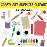 Craft and Art Supplies Clipart