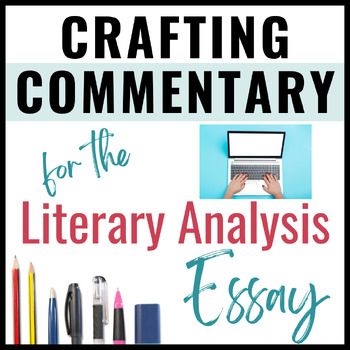 Preview of Crafting Commentary Bundle-- Sample Preview