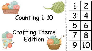 Preview of Crafting Counting Adapted Book