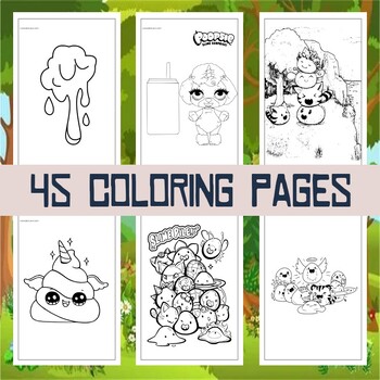 Crafting Creativity: Printable Slime Coloring Pages Collection for