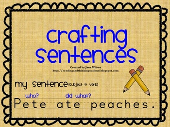 Preview of Crafting Sentences