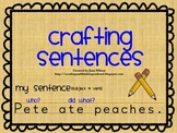 Crafting Sentences