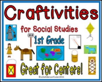 Preview of Craftivities for Social Studies