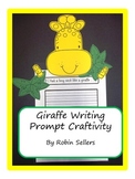 Craftivity: Giraffe Writing Prompt