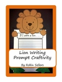 Craftivity: Lion Writing Prompt