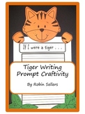 Craftivity: Tiger Writing Prompt