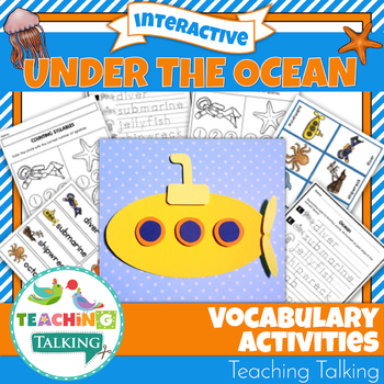 Preview of Ocean Vocabulary Activities