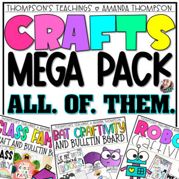 Preview of Crafts | FULL YEAR | Project Mega Bundle
