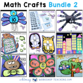 Crafty Math Bundle 2: 9 Simple 1st Grade Crafts Projects C