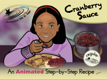 Preview of Cranberry Sauce - Animated Step-by-Step Recipe - Regular
