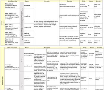 Preview of Cranial Nerve Innervation (Clinical Correlates)