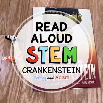 Preview of Crankenstein Halloween READ ALOUD STEM™ Activity