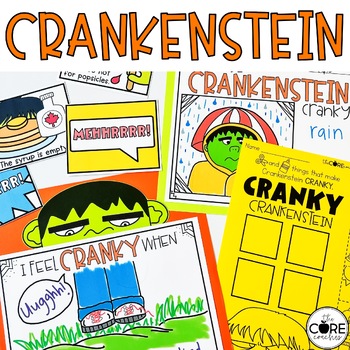 Preview of Crankenstein Read Aloud - Halloween STEM Activities - Reading Comprehension