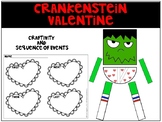 Crankenstein Valentine Craftivity and Sequence of Events