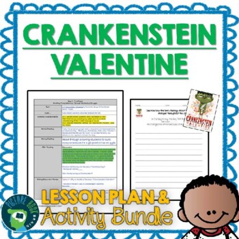 Preview of Crankenstein Valentine by Samantha Berger Lesson Plan and Google Activities