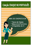 Craque no português - mix de exercícios - volume 1