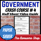 Crash Course #4 Federalism Civics & Government