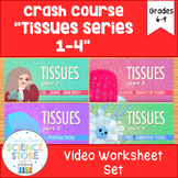 Crash Course- A&P: Tissues Video Worksheet- BUNDLE!