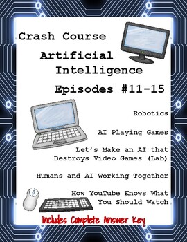 Preview of Crash Course AI #11-15 (Robotics, AIs and video games, Recommender Systems)