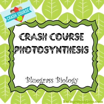crash course photosynthesis