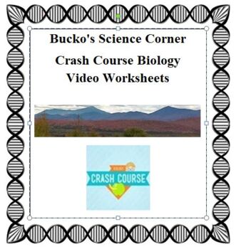 Preview of Crash Course Biology Video Worksheet 33: Endocrine System (Distance Learning)