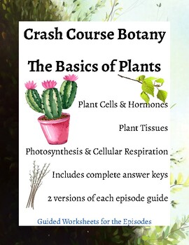 Preview of Crash Course Botany: The Basics of Plants (Tissues, Photosynthesis, Cells)